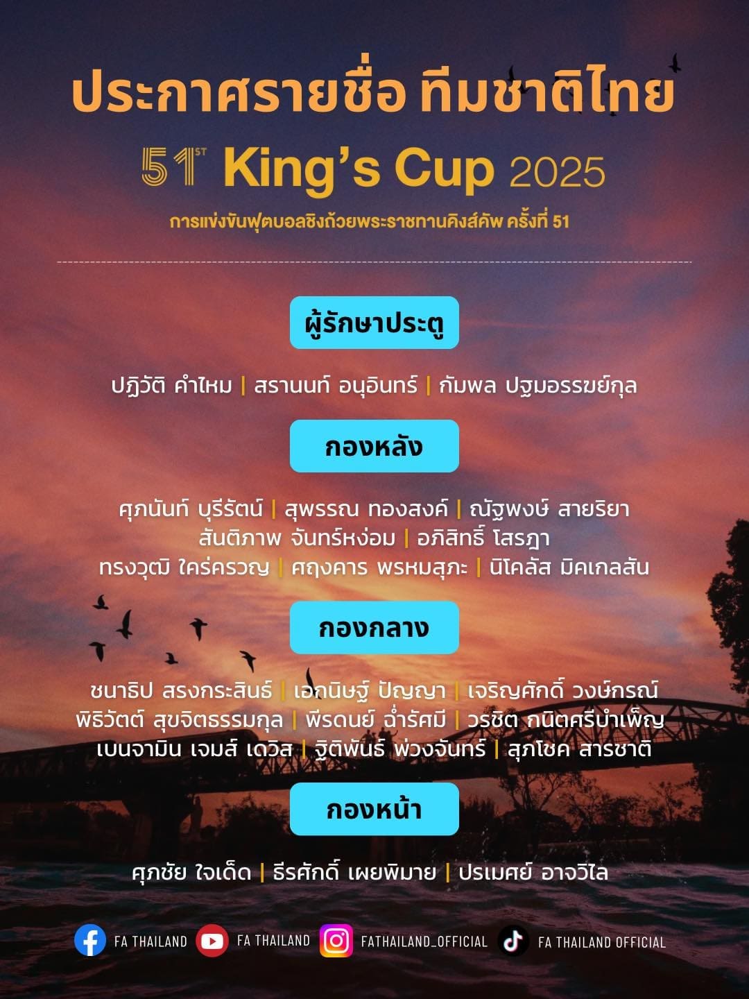 King's Cup 2025