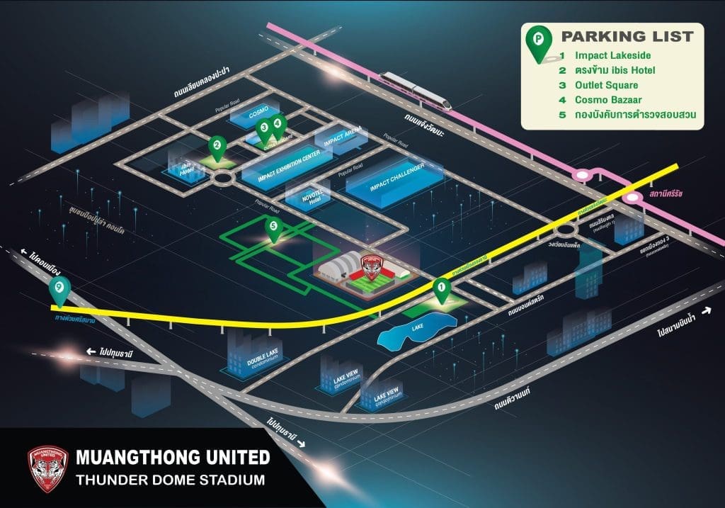 Parking at Thunderdome Stadium