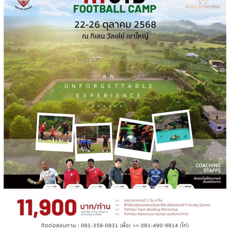 MTUTD Soccer School – Kirin Valley Resort Khao Yai
