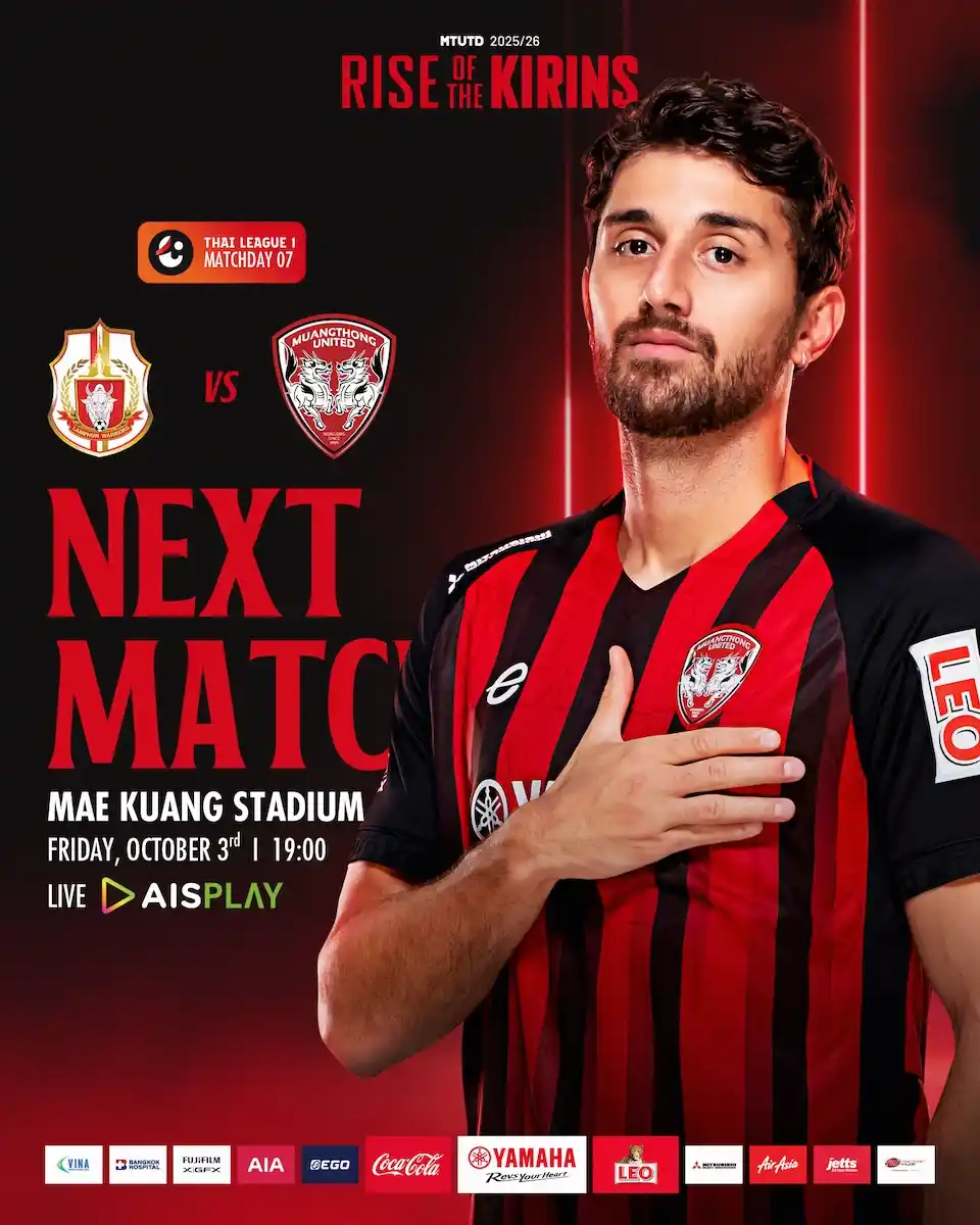 Match Preview: The Twin Kirin Head to Lamphun for Matchday 7