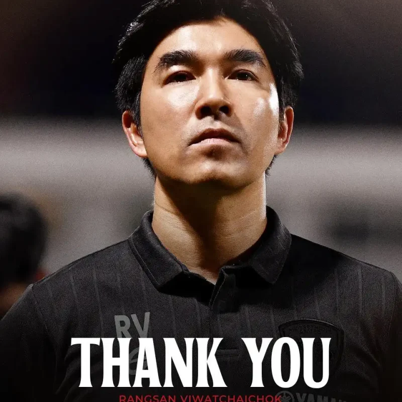 OFFICIAL CLUB STATEMENT: Thank You Rangsan Viwatchaichok