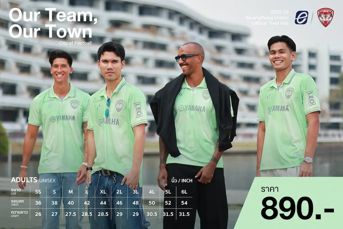 Muangthong United launch Third Kit - 2025-26 Season