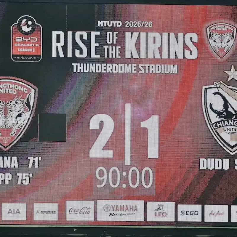 Muangthong United 2-1 Win over Chiang Rai - Match Gallery & Highlights | Kirin Photo Gallery
